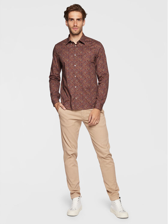 Camicia 3332E603L 223759 Multicolore Regular Fit