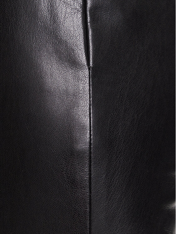 Guess Guess Pantaloni in similpelle New Prescilla Petite W4BB18 WGIK0 Nero Slim Fit