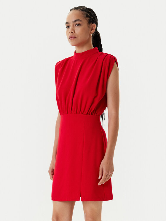 Morgan Morgan Коктейльна сукня 251-RESTY.F Червоний Slim Fit