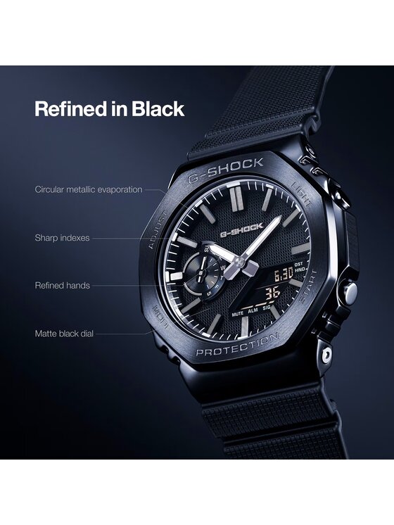 Casio Casio Zegarek GM-2100LXB-1AER Czarny