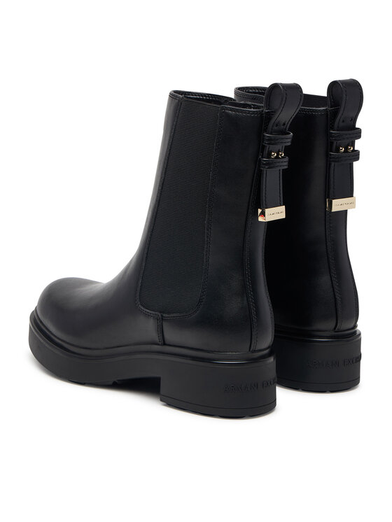 Armani Exchange Armani Exchange Ботильйони XW003091 AF11912 UC001 Чорний