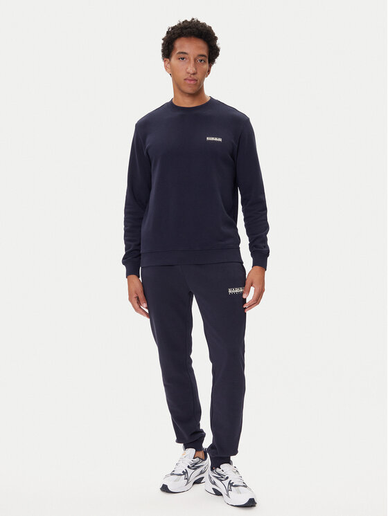 Napapijri Napapijri Mikina B-Small Box C NP0A88TP Tmavomodrá Relaxed Fit