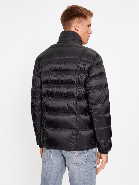 Guess Guess Μπουφάν πουπουλένιο M3BL36 WF4F0 Μαύρο Regular Fit