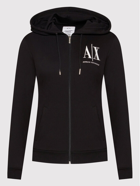 Armani Exchange Armani Exchange Mikina 8NYM22 YJ68Z 1200 Černá Regular Fit