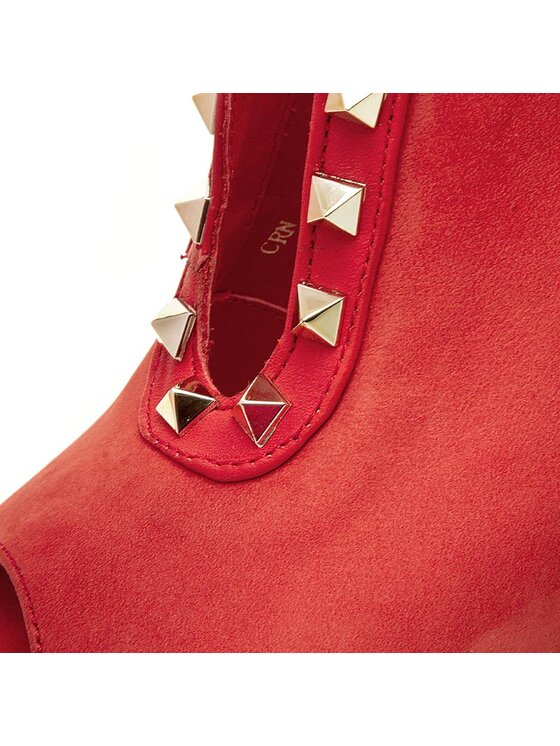 Scarpe stiletto B3898 Rosso