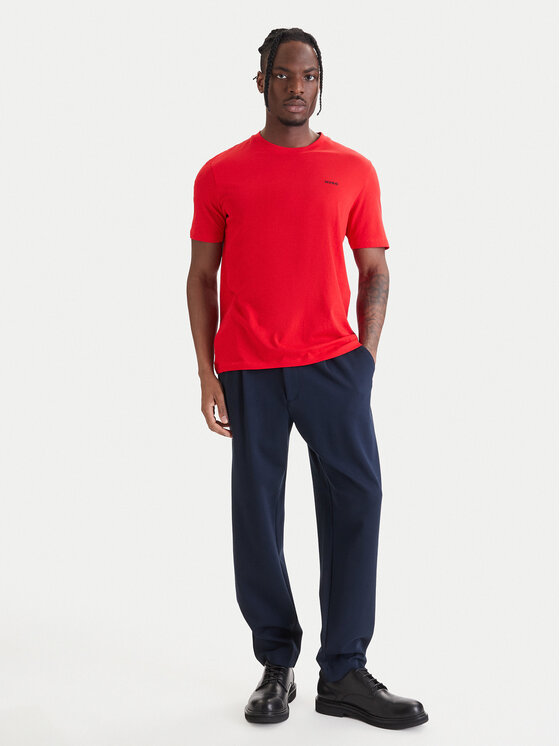 HUGO HUGO T-särk Dero222 50466158 Punane Regular Fit