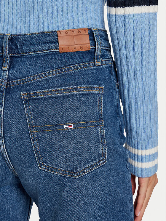 Tommy Jeans Tommy Jeans Jeans hlače Izzie DW0DW19600 Modra Straight Fit