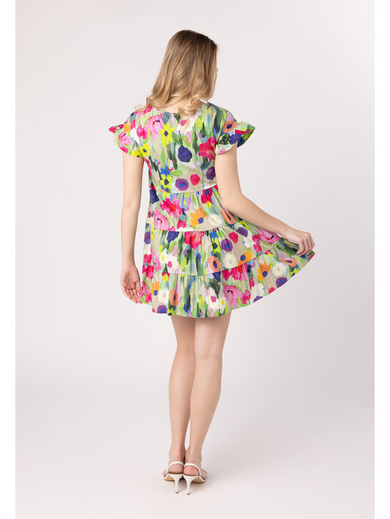 LAURELLA LAURELLA Letní šaty Laurella 4US002916 Barevná Regular Fit