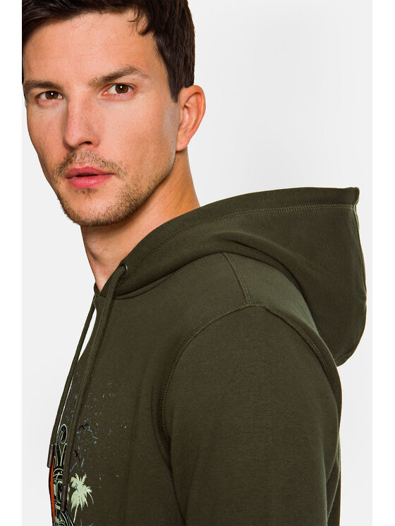 Lancerto Lancerto Bluza Wilder Zielony Regular Fit