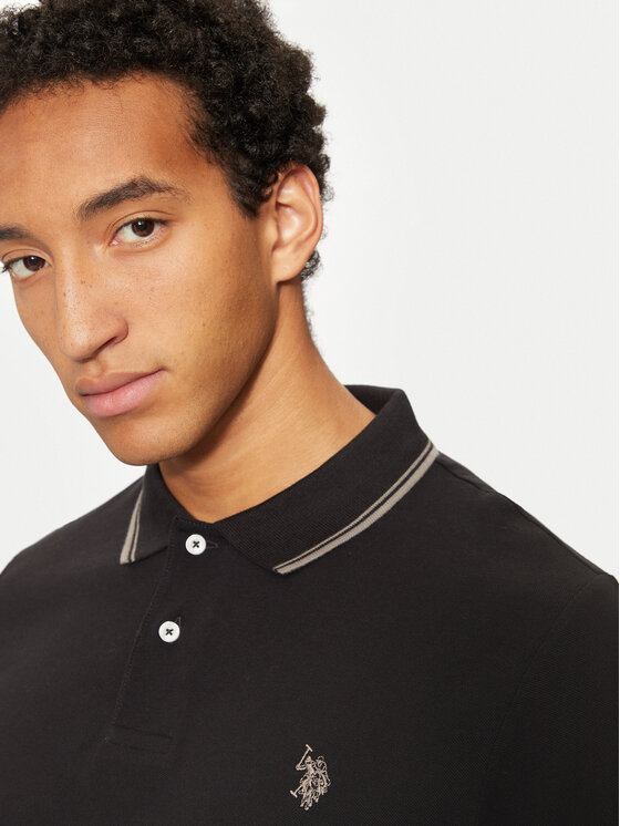 U.S. Polo Assn. U.S. Polo Assn. Polokošile MUP2255 Černá Regular Fit