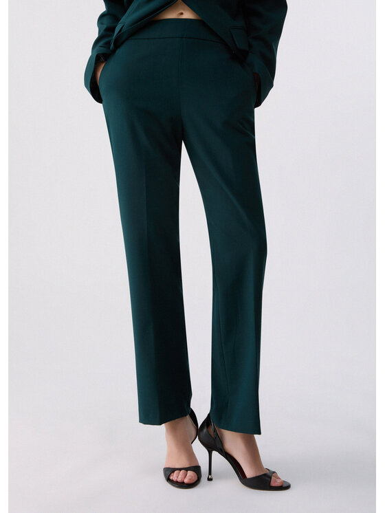 Liu Jo Liu Jo Pantalone da abito WF6339T743AX0797 Verde Regular Fit