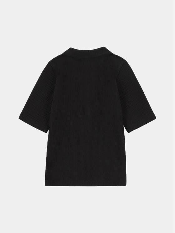 Coccodrillo Coccodrillo Bluse WC4143205CEJ Schwarz Regular Fit