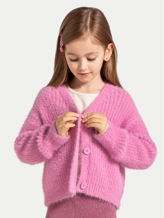 Coccodrillo Coccodrillo Strickjacke ZC4172201MGK Rosa Regular Fit