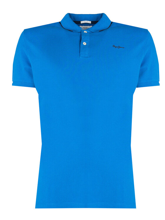 Pepe Jeans Pepe Jeans Polokošeľa PM541431 | Lucas Modrá Regular Fit