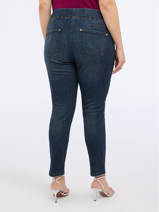 Fiorella Rubino Fiorella Rubino Jeansy P599T004895N024 Niebieski Skin Fit