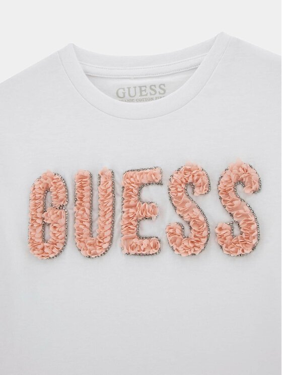 Guess Guess Футболка J5YI47 K8HM4 Білий Relaxed Fit