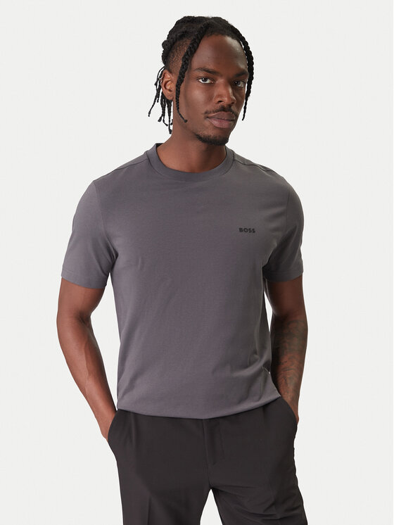 BOSS BOSS T-Shirt Tee 50506373 Szary Regular Fit
