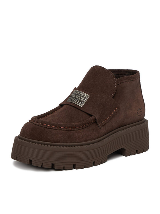 G-Star Raw G-Star Raw Botki EO-ZEYNEP-70863-1 Brązowy