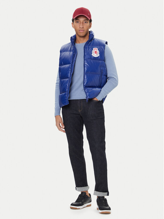 Tommy Hilfiger Tommy Hilfiger Weste MW0MW41514 Blau Regular Fit
