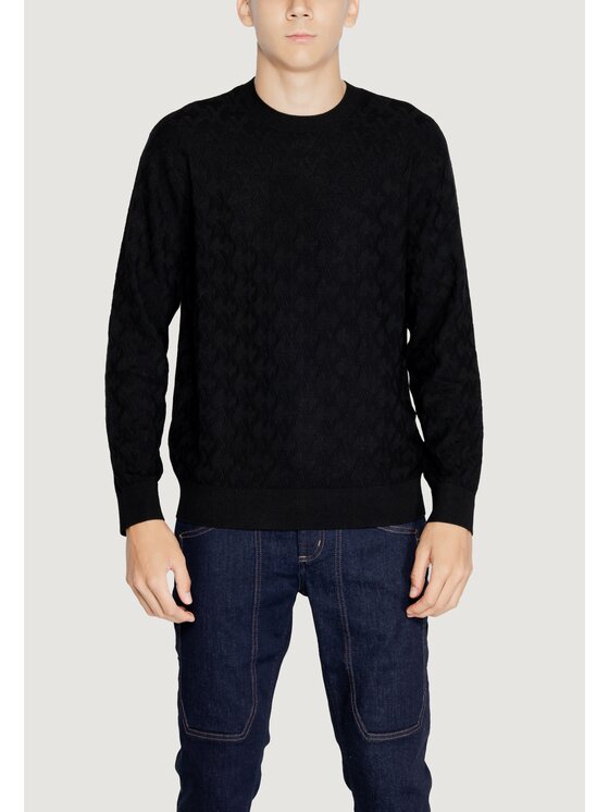 Armani Exchange Armani Exchange Maglione 6DZM6K ZM4DZ Nero Regular Fit