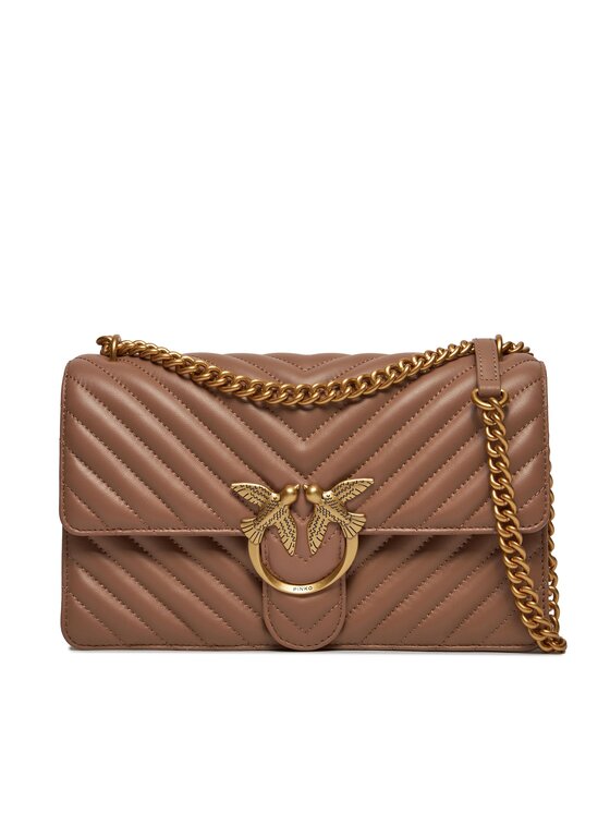Geantă Pinko Love One Classic Dc PE 24 PLTT 100941 A0GK Maro