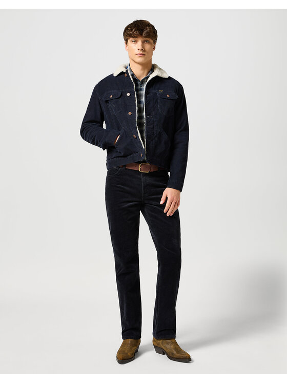 Wrangler Wrangler Koszula 1PKT SHIRT Niebieski Regular Fit