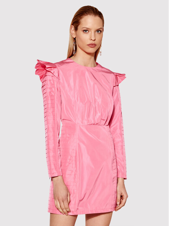 Rage Age Rage Age Коктейльна сукня Carnation 2 Рожевий Slim Fit