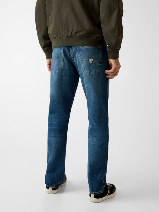 Guess Guess Jeansy 180845 Modrá Slim Fit