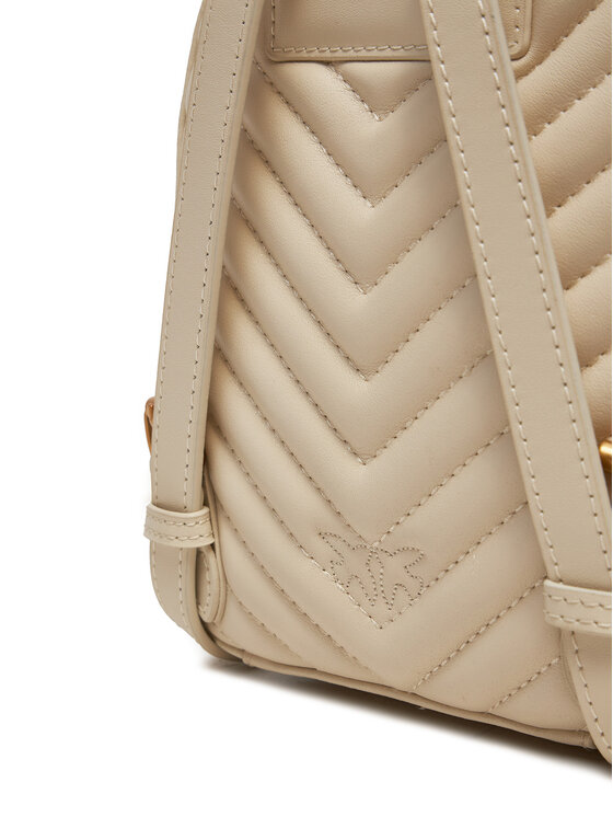 PINKO Pinko Σακίδιο Love Click Mini Backpack . AI 24-25 PLTT 103614 A1J2 Μπεζ
