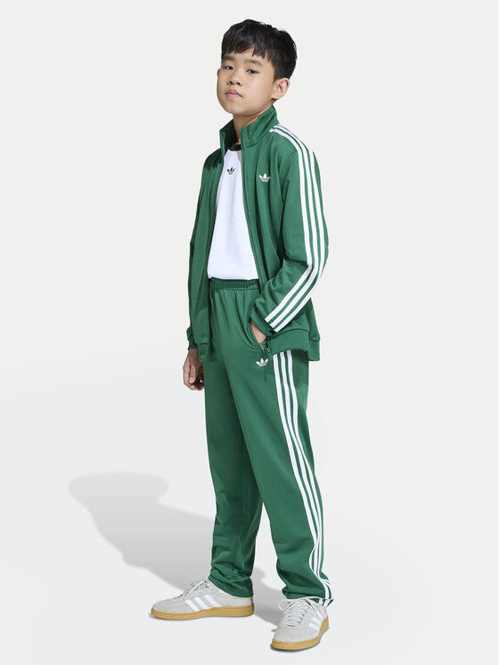 adidas adidas Bluza Firebird KE0893 Zielony Loose Fit