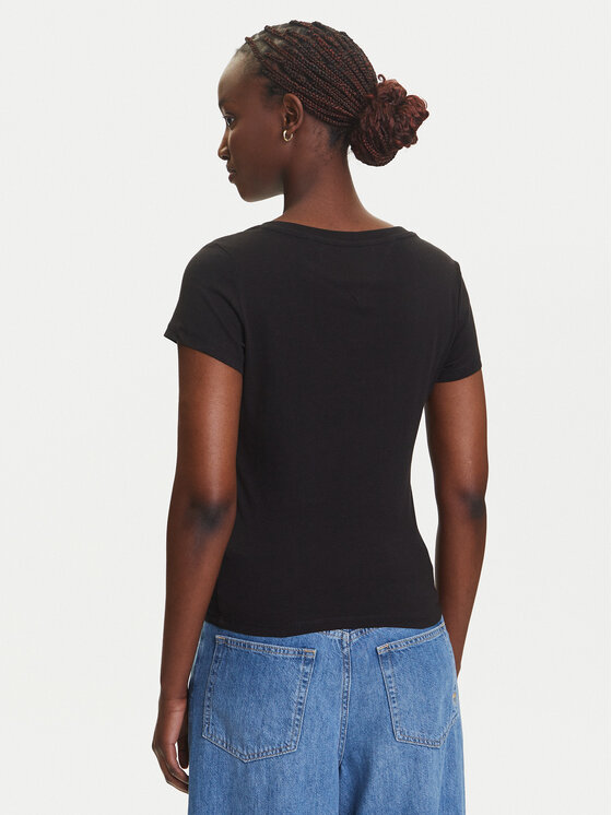 Tommy Jeans Tommy Jeans Комплект 2 тишъртки DW0DW21367 Черен Slim Fit