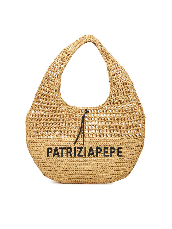 Damska Torebka Patrizia Pepe, Beżowa, 2B0120/V039