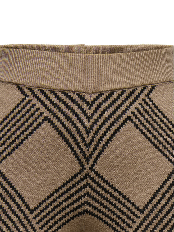 ONLY ONLY Pantaloni tricotați Anny 15327634 Bej Loose Fit