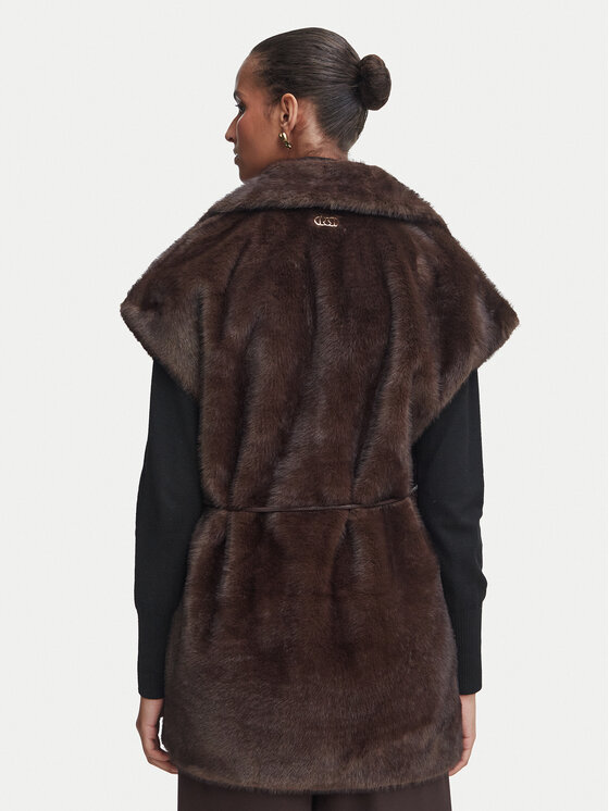 Rinascimento Rinascimento Жилетка за костюм CFC0127131003 Тъмнокафяв Regular Fit