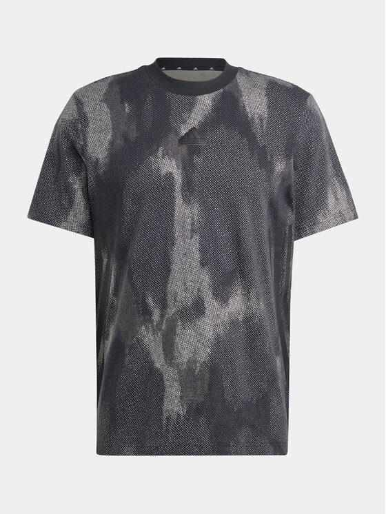 adidas adidas T-shirt Future Icons 3-Stripes IX5202 Siva Regular Fit