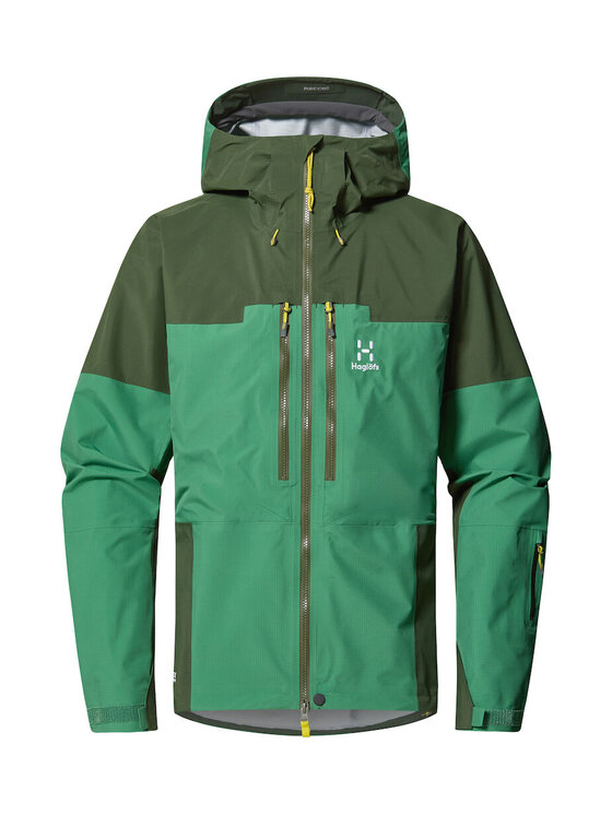 Haglöfs Haglöfs Kurtka przeciwdeszczowa Spitz GTX Pro Jacket Men Zielony Regular Fit