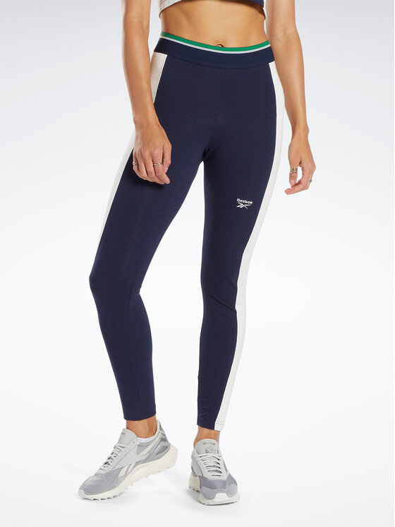 Reebok Leggings HS4710 Tamnoplava Slim Fit