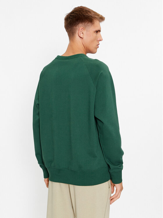 New Balance New Balance Bluza Athletics Varsity Fleece Crewneck MT33550 Zielony Regular Fit