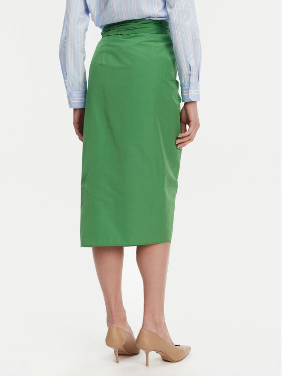 Weekend Max Mara Weekend Max Mara Spódnica midi Nareste 2515101042 Zielony Regular Fit