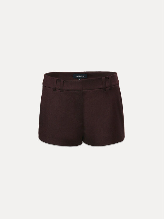 La Mania La Mania Pantaloncini di tessuto MINNY Viola Regular Fit