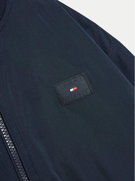 Tommy Hilfiger Tommy Hilfiger Kurtka bomber KB0KB09091 Granatowy Relaxed Fit