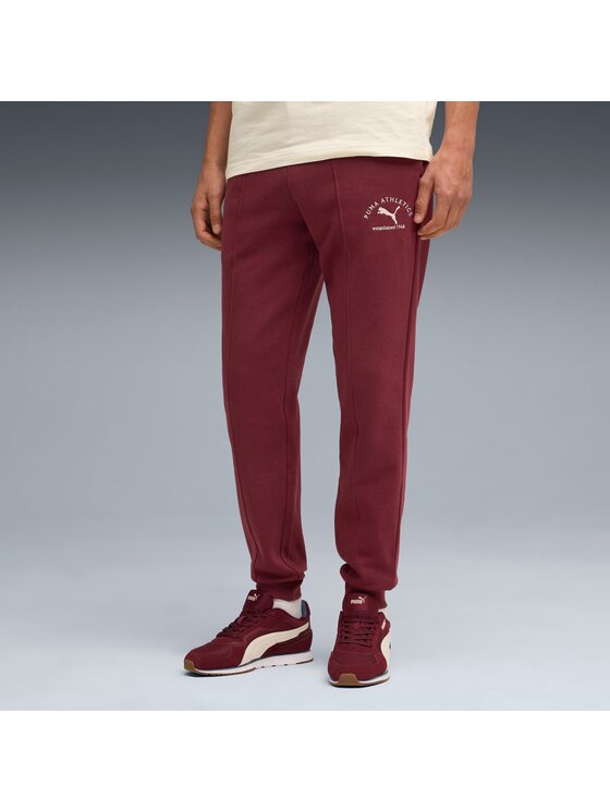 Puma Puma Spodnie dresowe 688250 Czerwony Regular Fit