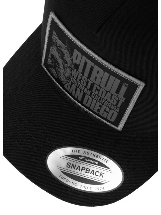 PITBULL PITBULL Czapka z daszkiem Trucker Blood Dog Czarny