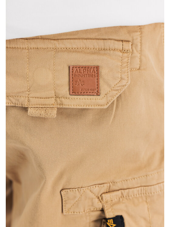 Alpha Industries Alpha Industries Szorty materiałowe AI.186209-14-38 Beżowy Regular Fit
