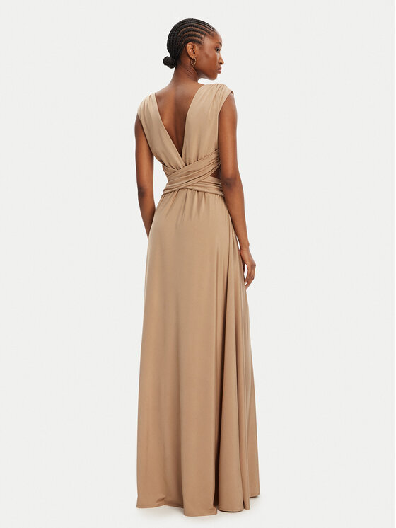 ACCESS FASHION ACCESS FASHION Abendkleid 53-3389-391 Beige Slim Fit