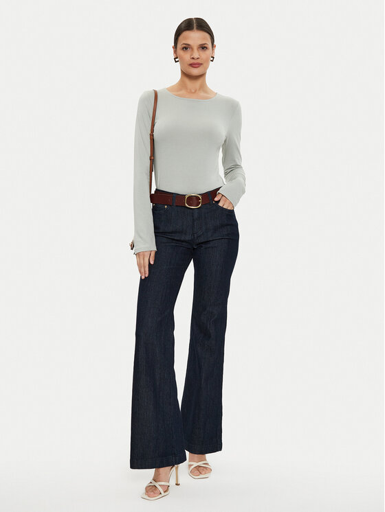 Gina Tricot Gina Tricot Palaidinė 23221 Pilka Slim Fit