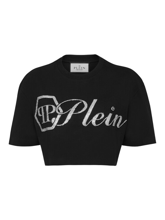 PHILIPP PLEIN PHILIPP PLEIN T-Shirt 27393 Czarny Regular Fit