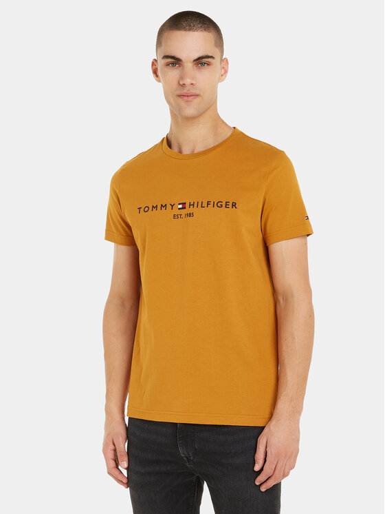 Tommy hilfiger best sale t shirt jaune