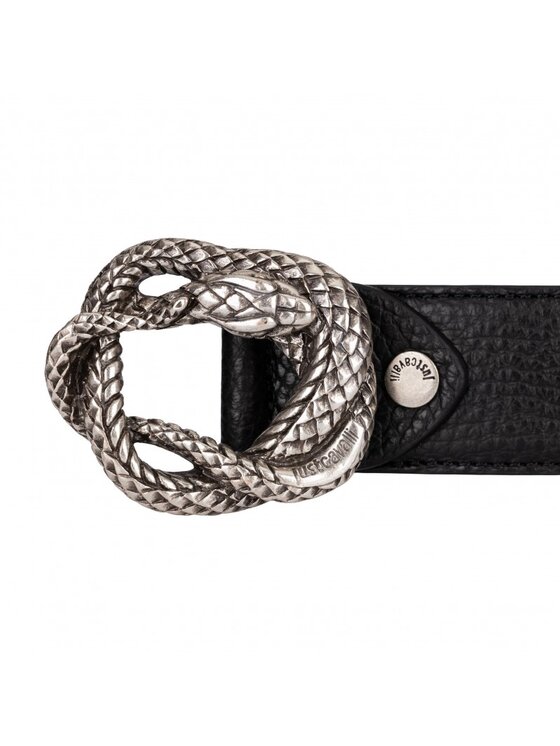 Just Cavalli Just Cavalli Pánský pásek 79QA6F40.ZP295 Černá