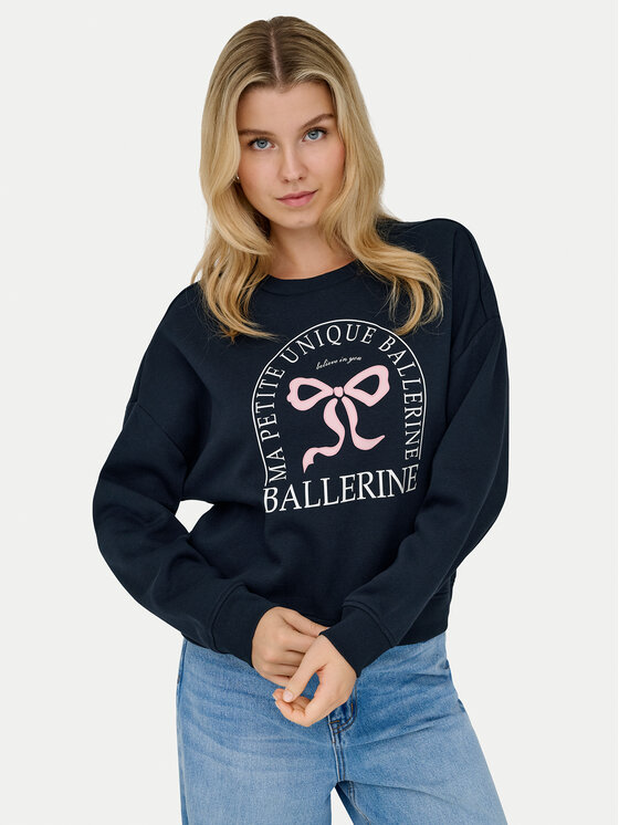 ONLY ONLY Džemperis 15254183 Tamsiai mėlyna Loose Fit